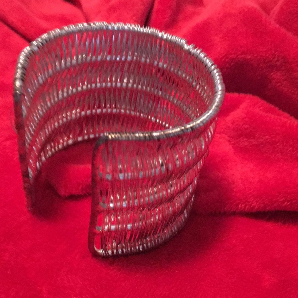 Silver Cuff Bracelet. NWOT Made in India